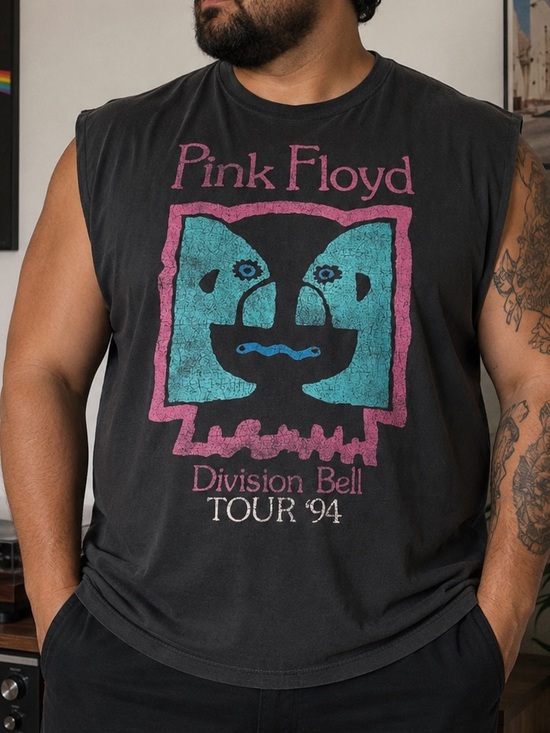 Pink Floyd Other - Pink Floyd "Division Bell Tour '94" sleeveless t-shirt with 2 pairs of socks